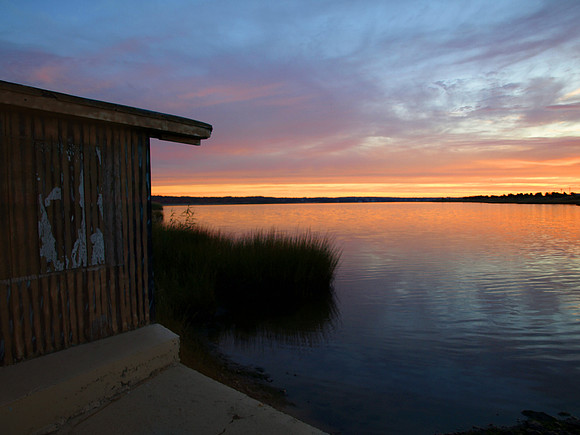 winnapaug pond sunrise,misquamicut ri